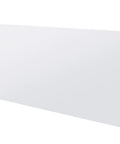 Sasylvia HDPE sheet, white 1/2 in thick, 24 x 48 in, 1 piece