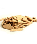 Beech Wood Joining Biscuits Set 0, 10, 20 Sizes, 50 Pieces Each Size, solid for frames, drawers, panels on white background
