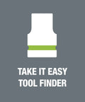 Graphic of Zyklop One Quarter Inch Drive Bit Socket Non Impact 2.5 By 28 mm with color-coded size tool finder icon.