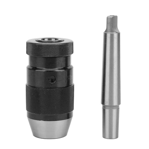 Keyless Self Tightening Drill Chuck B16 Taper 13mm Capacity 3 Jaw Fixture For Lathe And Drill Press Boss Grade Heavy Duty Industrial Accessory