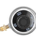 Low Pressure Gas Regulator With Adjustable Valve For BBQ Grills Patio Heaters Fire Pits And Outdoor Cooking 1 Inch 20UNF