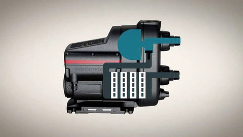 Side view of Scala2 Smart Pressure Boosting Pump for Home Water System with Auto Control, compact design, and plug-and-play setup.