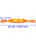 Orange Bike Wheel Spoke Reflectors 1 Pair Universal Safety Warning Light For All Kinds Of Bikes Easy To Install