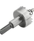 Straight Up Badass High Speed Steel Hole Saw Set 5 Piece Drill Bit Kit, hex shank hole saw for wood and metal cutting.