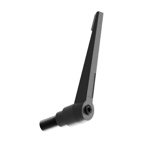Pro Grade 2 Pack Clamping Lever Handles M8 x 25mm Adjustable Quick Release Locking Rotating Screw Bolt Stud Knobs for Lathe Machinery Black
