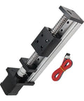 Top Tier 12 Volt Coreless DC Gear Motor Pairing Fast Acting Screw Linear Actuator With Heavy Duty Torque Slick Quiet Performance Plug And Play Design, showing components and wiring.