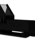 Red Green Dual Illumination Finder Sight with Mounting Base, black design, 1x no magnification, for pro-grade stargazing