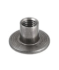 Durable M6 Tee Nut Set With Carbon Steel T Nut Fasteners Flange Insert, Brad Holes, Heavy Duty Furniture Hardware