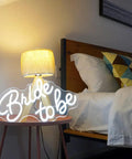 Bride To Be LED Neon Wall Sign For Christmas Bridal Shower Bachelorette Party Engagement Gift Wedding Decor Light That Sets The