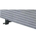 Premium Transmission Oil Cooler Kit For GMC Sierra 2500HD And 3500HD Pickup Trucks With The Mighty 6.6L Diesel Engine From Model Years 2011 Through 2014 Guaranteed To Keep Your Rig Cool And Running Smooth On Any Tough Road Trip Without Overheating Issues. close-up aluminum transmission cooler