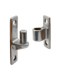 Two Pack Heavy Duty Stainless Steel Gate Door Hinges Frame Mount Easy Install For Farm Gates And Garden Fences Barn Doors