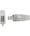 Spring Assisted Flush Mount Door Hinge for Beefy Walk In Doors, High Lift Cam System With Cam Rise Action, shown open