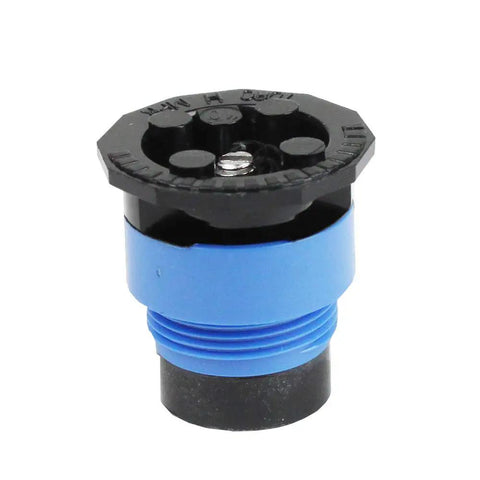 Front view of a Five Pack 570 MPR Plus Nozzles With Ten Foot 180 Degree Spray Pre Installed Pressure Compensating Device Water Saving Irrigation Nozzles For Small Lawns And Shrubs