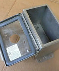 Open Heavy Duty Type 4X Industrial Control Panel Enclosure 12 Inch Depth Weatherproof Electrical Cabinet for Rough Jobs