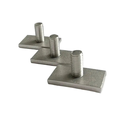 Stainless Steel T Slot Chute Rail Track T Shape Rectangle Hammer Head Bolts M6 M8 5 Piece Hardware Tools Set for Woodworking