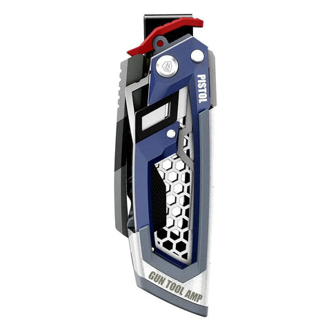 Top Shelf 24 Function Handgun Multitool For Pistol Cleaning And Gunsmithing with hex honeycomb design, compact size, tactical use.