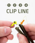 Using Fishing Knot Tying Tool With Line Threader And Eyelet Grip Jig Head And Hook Clipper Four Step No Fuss Grip Glide Tie Clip