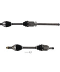 Front Driver And Passenger CV Axle Assembly Set Of Two For 2015 2016 2017 2018 Nissan Murano FWD with boots