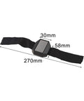 Hands Free Magnetic Wristband For Screws And Small Tools With Adjustable Oxford Cloth Strap Grab And Go Powerful Magnet And Breathable Construction Diy Accessory For Repairs And Projects, 270mm strap