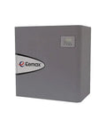 Heavy Duty Commercial Tankless Water Heater Delivering 40 Gallons Per Minute At 36Kw 480V Voltage With Lead Free Cartridge Insert, gray unit with display.