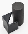 Center Finder Tool for Woodworking, 45 Degree Centering Marker and Center Line Scriber, Aluminum Alloy Black Edition.