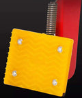 Hella Strong Heavy Duty Granite Slab Lifting Clamp For Vertical Steel Plate And Marble Stone Carrier with yellow rubber pad detail