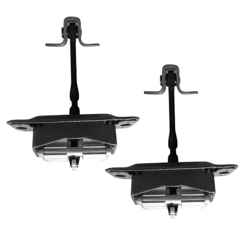 Door Check Bracket For Trucks Two Piece Set Front Door Check Hinge Stop And Limit Rod Strap Replacement Compatible With 21350581