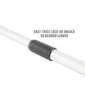 Universal Hood Prop Rod Extends From 21 Inches To Nearly 48 Inches, Handy Go To Auto Repair Tool That Holds Hood Steady For Engine And Body Work