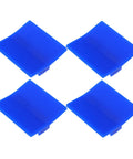 4 Piece Automotive Dent Repair Kit With Manual Expansion Plastic Dent Puller Tabs for sheet metal pulling, blue color