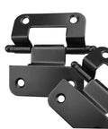 Heavy duty cabinet hinges for kitchen and bathroom use