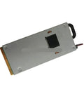 Beefed-Up 24V DC Industrial Power Supply Unit Delivers 1200W Continuous Output For Automation Control Systems And Manufacturing Equipment In Harsh Factory Environments With Rugged Reliability. silver metal power supply module with handle