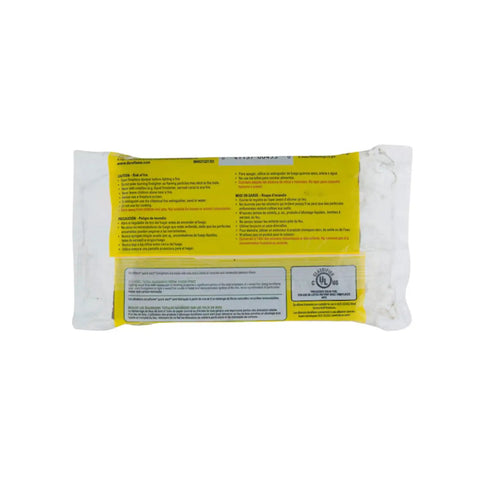 Back view of Instant Start Firelighters 40 Count Case For Easy Ignition In Fireplaces Grills And Fire Pits No Mess Clean Burn For Camping.