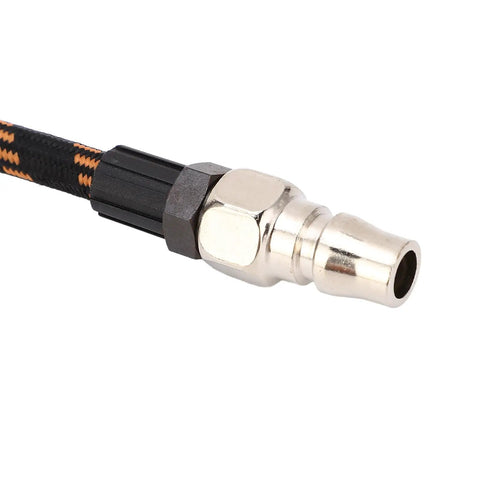Rock Solid Compact Pencil Air Die Grinder Kit With Pro Grade High Speed Turbo Motor connection hose with metal fitting