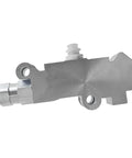 Bulletproof Aluminum Combination Proportioning Valve For Chevy And Gm Performance Builds No Sweat Brake Rework Plug And Play Disc To Drum Conversion 172 1353 And 172 1361 side view showing smooth aluminum finish.
