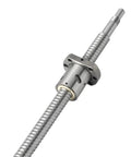 Super Cool SFU1204 C5 Ball Screw With Flange Single Nut For CNC 3d Printer Projects Custom 400mm machined precision component