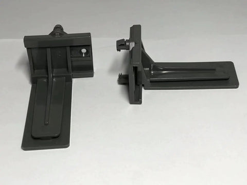 Heavy Duty Rear Mount Brackets For Undermount Drawer Slides Built Tough For Cabinetry Fits 12 To 21 Inch Drawers Eliminates Wobble Supports 75 Lbs Per Pair Simple Setup