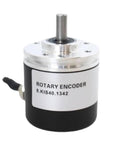 Industrial Rotary Encoder For Real Time Position And Speed Feedback In Automation, Rock Solid For Robotics And Servo Motors, Packaging Lines, Path Planning, And Motion Control With Fast Output And Easy Wiring, metal shaft