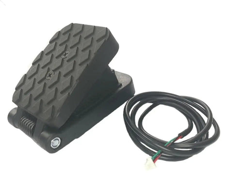 Hall Effect Speed Control Pedal Accelerator For Pwm Modules With Hella Responsive Throttle Curve Adjustable Tilt Sensor, rubber foot pedal with cable.