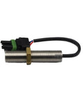 Magnetic Speed Pickup Sensor For Generator Kit Replacement Part Built Tough To Handle Heavy Machinery Vibration And Interference Ideal For Diesel Engines Portable Generators And Industrial Rotational Machines threaded metal sensor with cable