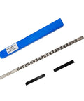 Push Type Keyway Broach 8mm HSS Cutting Tool for CNC Router shows blue case and metal broach tool
