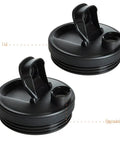 Sip and seal lids for 24 Oz Replacement Cups For Nutri Blender With Sip And Seal Lids 2 Pack Compatible With BN401 BN400 BN800 BN801 SS101 SS351 SS151 Twisti Duo Models For Direct Drinking On The Go