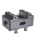 Heavy Duty Self Centering Vise Rock Solid CNC Fixture Clamp Universal Bench Tool with 42Crmo forged body and precision design.