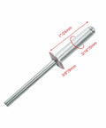 100 Pcs Aluminum Blind Rivets Dome Head Pop Rivets Three Sixteenths Inch By One Inch For Easy DIY Projects And Quick Secure Accessory Mounting Silver