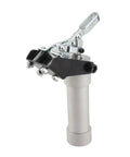 Heavy Duty Iron Air Clamp With G1/8 Interface, Pneumatic Hold Down Cylinder For Industrial Equipment Installation, Mechanical Operations, And Welding Fixtures on white background