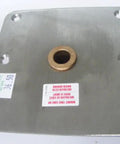 Lock N Pin Stainless Steel Base Plate With Bronze Bushing For Swivl Eze 6773 T 7 By 7 Inches Threaded Bushing Marine Hardware Built Tough For Boat Rail Mounts And Fast Secure Locking, stainless plate with bronze center bushing