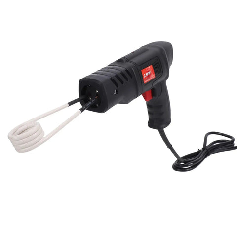 Heavy Duty 2500 Watt Magnetic Induction Heater Smashes Through Gnarly Rust And Stuck Bolts Fast Includes Four Versatile Coils close-up view of the tool with power cord