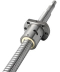 Super Cool SFU1204 C5 Ball Screw With Flange Single Nut For CNC 3d Printer Projects Custom 400mm high precision detailed view