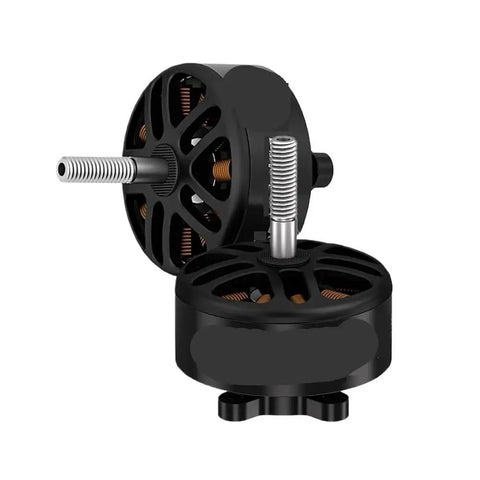 400KV Brushless Drone Motor For GF1410 Series, black design, compatible with 11 to 15 inch propellers, set of two motors