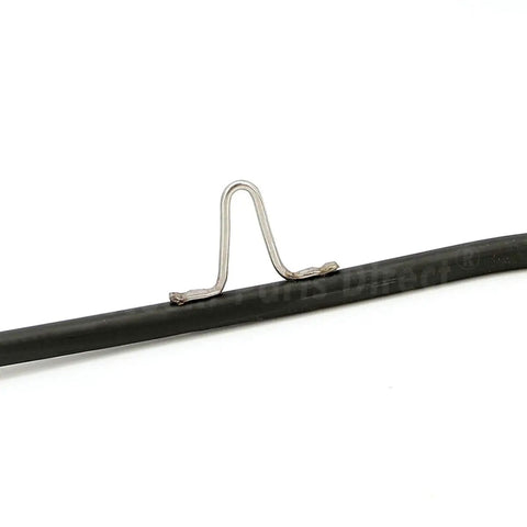 Oven Heating Element Replacement 316075104 For Frigidaire Kenmore Tappan Crosley with metal clip detail, black finish