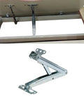 Two Pack Desktop Adjuster Brackets For Lifting Painting Tables, Heavy Duty Furniture Massage Bed Back Support, Door Hinge Kit